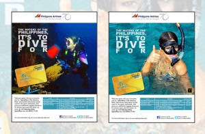 Rewards Card Ad for Asian Diving Expo Event