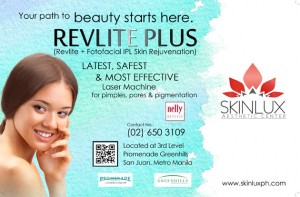 Revlite flyer layout design
