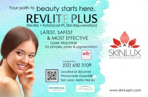 Revlite flyer layout design